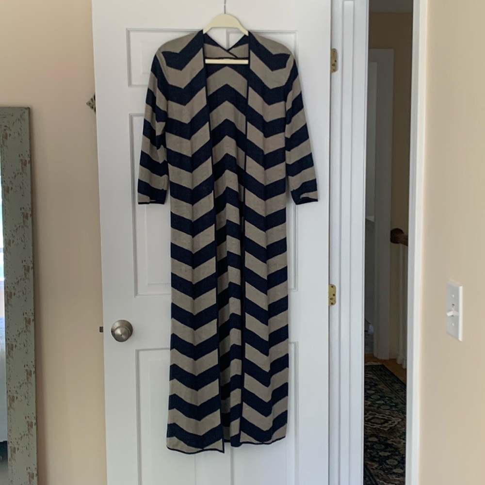 Garnet Hill duster, 100%linen